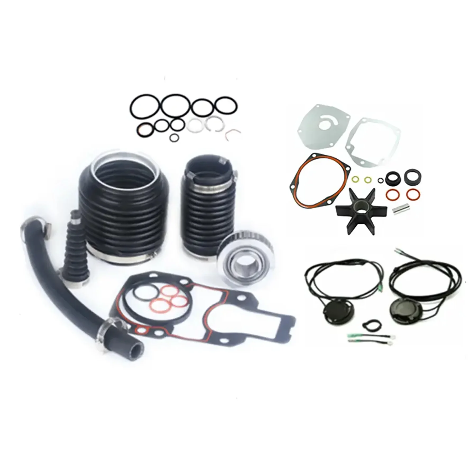 

803099T1 For MerCruiser Transom Seal Repair Kit with Exhaust Bellows R MR Alpha One Gen 2 Stern Drive 805320A03 47-43026Q06