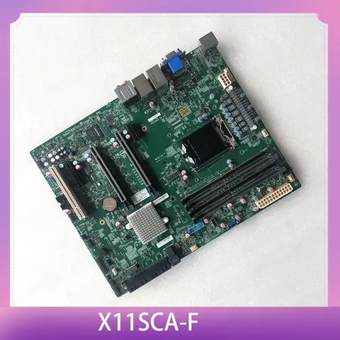 8th/9th Gen Core i3/i5/i7/i9 Xeon E-2100/E-2200 Series LGA-1151 DDR4 PCI-E 3.0 For Supermicro Motherboard X11SCA-F