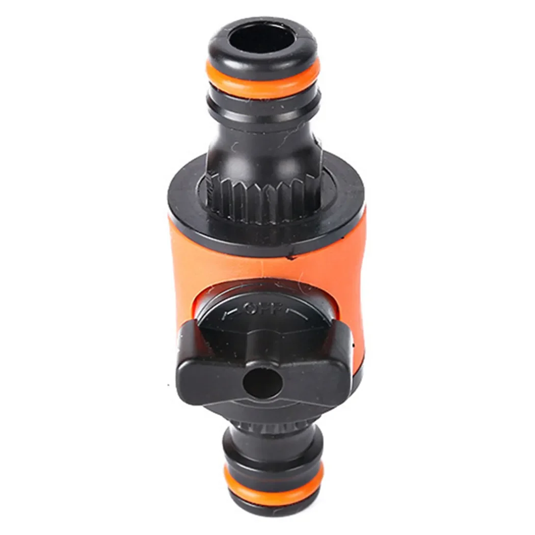 Gartenschlauch-Absperrventil 2 Stück 16mm Schnellkupplung Inline-Wasserhahn-Anschluss Bewässerung Gartenbedarf – Detail 3