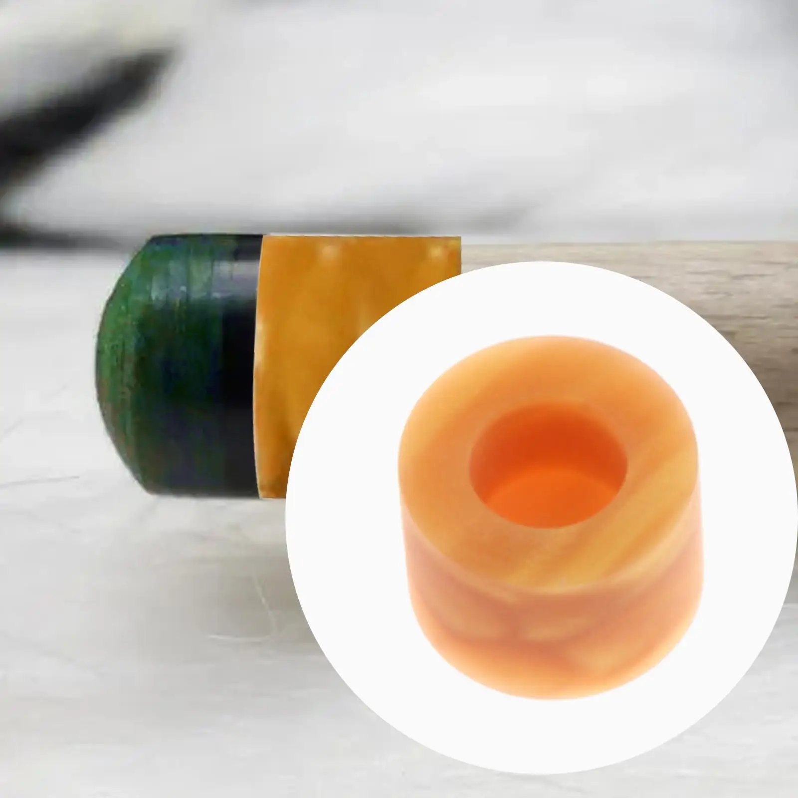 

Lightweight Billiard Cue Ferrule Tube Stone Material Professional Repair Tool for Pool Cue Maintenance