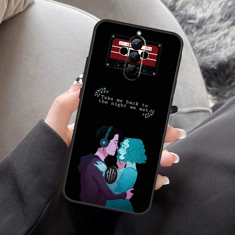 13 Thirteen Reasons Why ケース ZTE Nubia Red Magic 11 10 Air 8 8S 9 9S 10S Pro Plus 5G 6R 7 6 7S 6S Pro用 バックカバー
