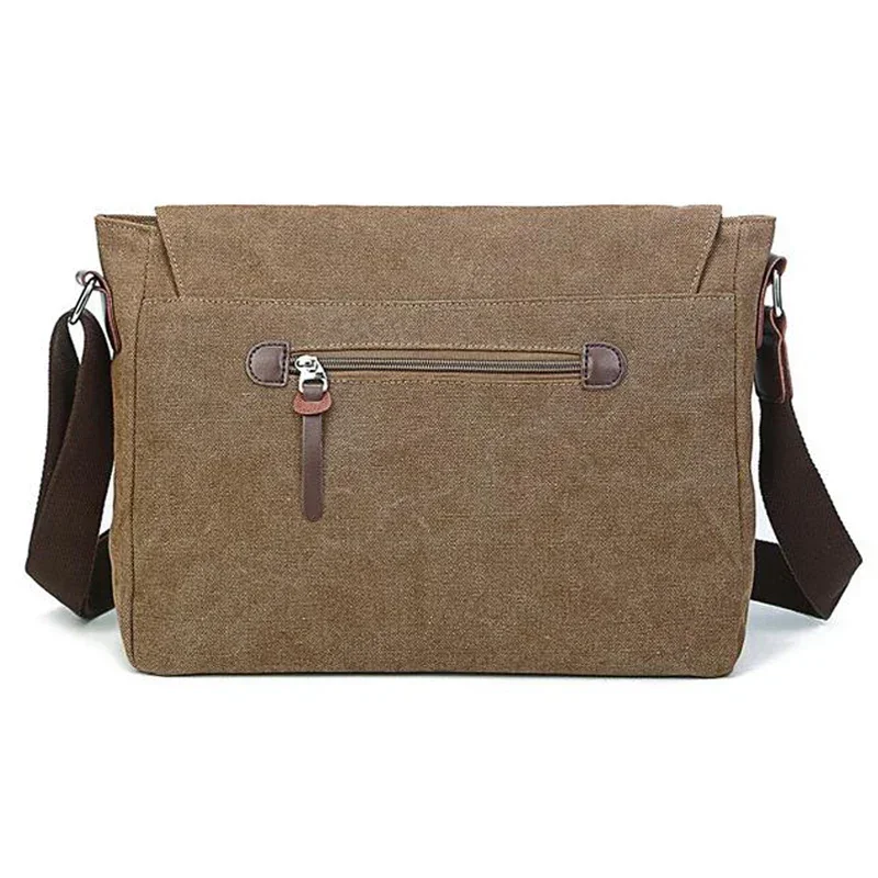 Erkekler Vintage Kanvas Çanta Erkekler Rahat Crossbody Çanta Erkekler Için askılı çanta Adam Seyahat omuz çantaları Bolsa Masculina