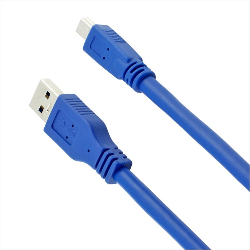 USB 3.0 A Male to Mini 10Pin B Extension Cable USB 3.0 A Male to Mini USB Cable 0.3M/0.6M/1M/1.5M/1.8M/3M/5M 1FT 2FT 5FT 6FT