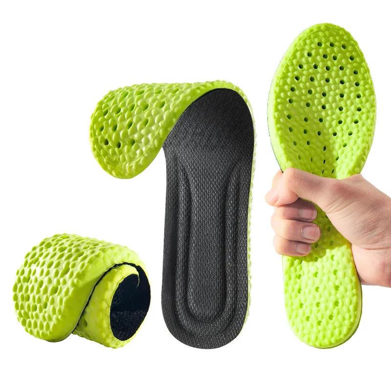 Ai Grass Soft Insole Summer PU Latex Shock Absorption, Sweat Absorption, Breathable and Comfortable Sports Insole