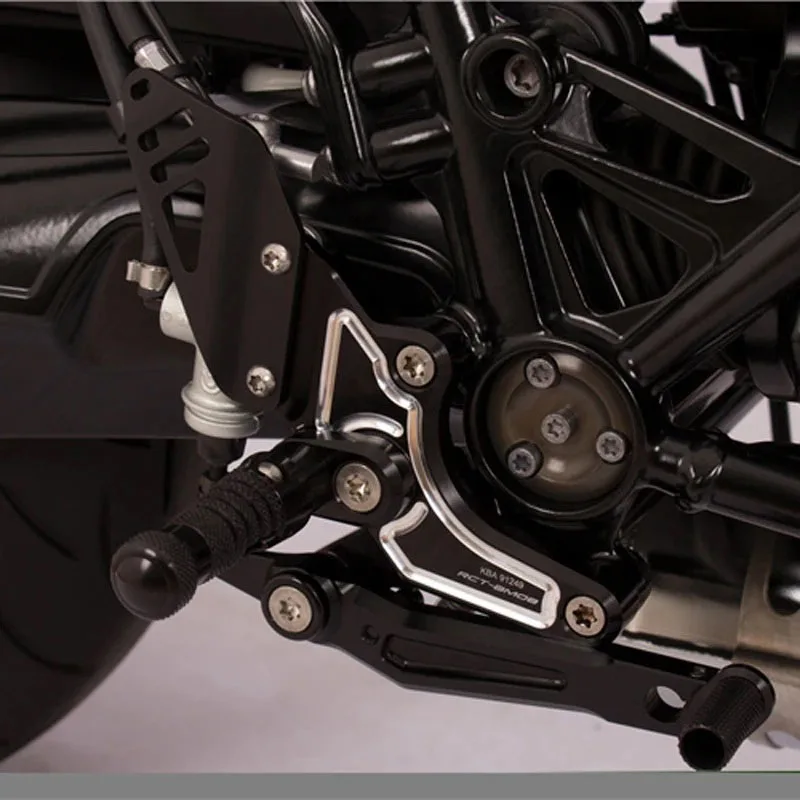 For BMW R NINE T R9T Foots Kit Adjustable Foot Pegs Rearset Motorcycle CNC Aluminum For BMW Rnine T Scrambler 2015-2023