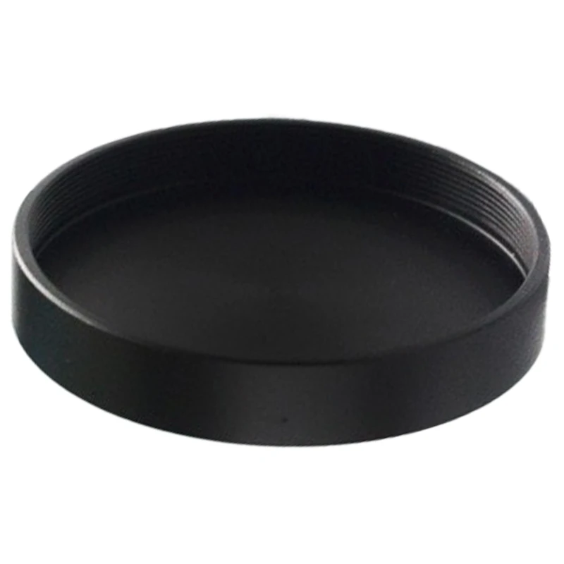 Penutup Debu Lensa Teleskop Hitam Aluminium M42 M48 M54x0.75 Tutup Benang Lensa Mata Drop Shipping