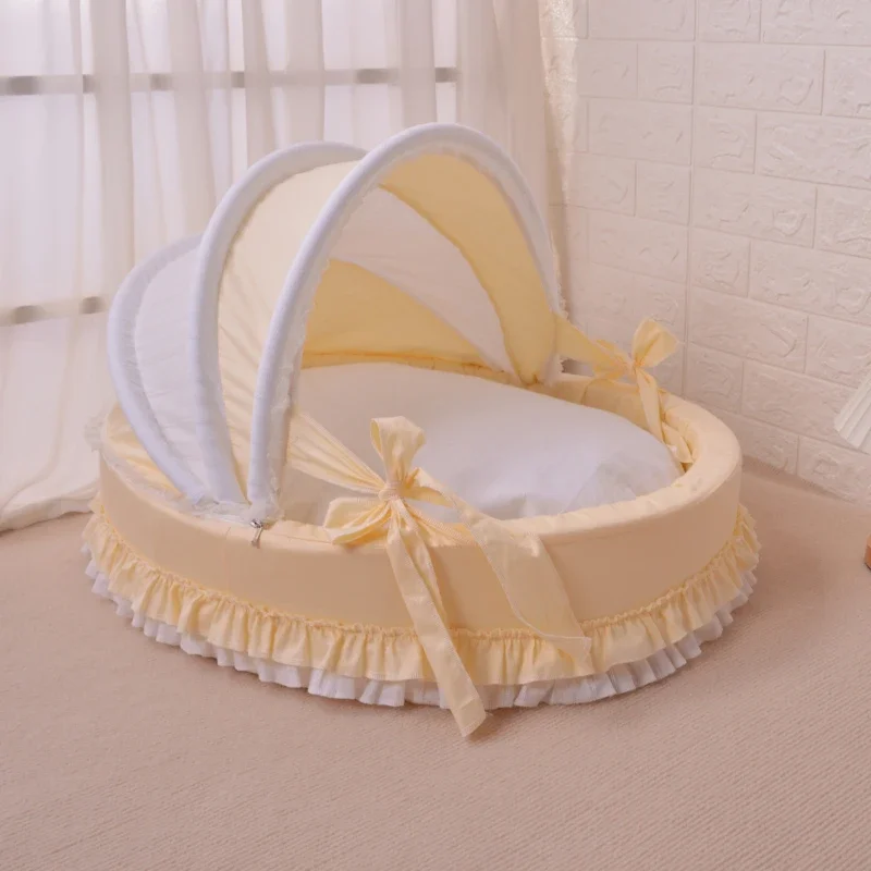 

Pet Cradle Bed Dog'S Lace Nest For High-End Comfort Dog Bed Luxury Pet Bed