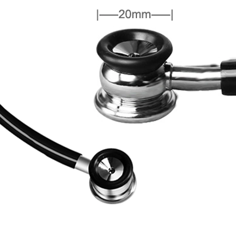 20mm Diameter Chestpiece Infant Neonatal Fetal Pediatric Cardiology Doctor Nurse Dual Head Baby Medical Cute Stethoscope B1