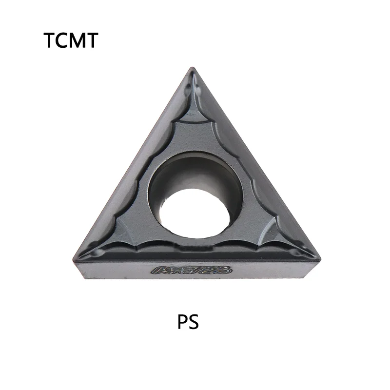 

10pcs TCMT16T304 TCMT16T308 TCMT110204/08 PS AH725 Carbide Inserts CNC Lathe Tools External Turning Blade Tools for Steel