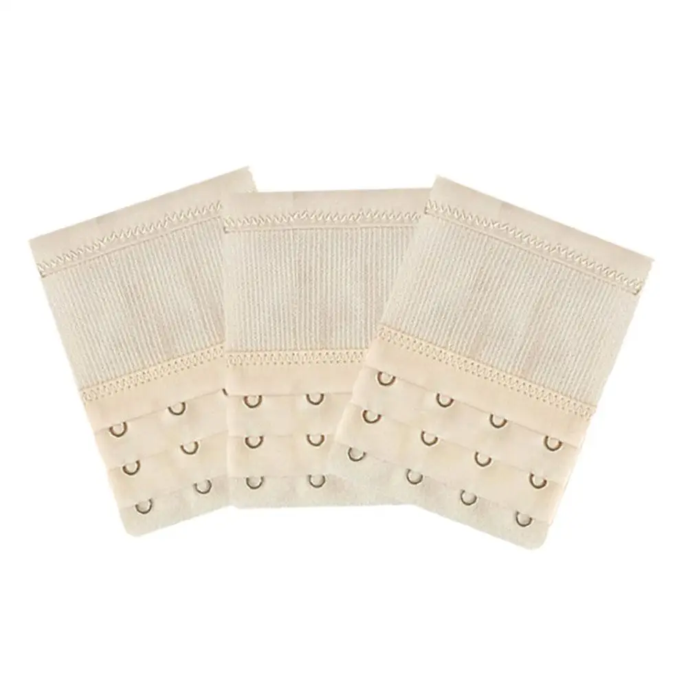 Roupa interior elástica e elástica com fivela estendida, Triple Back, Buckle Rows, Breasted Bra, F5X4