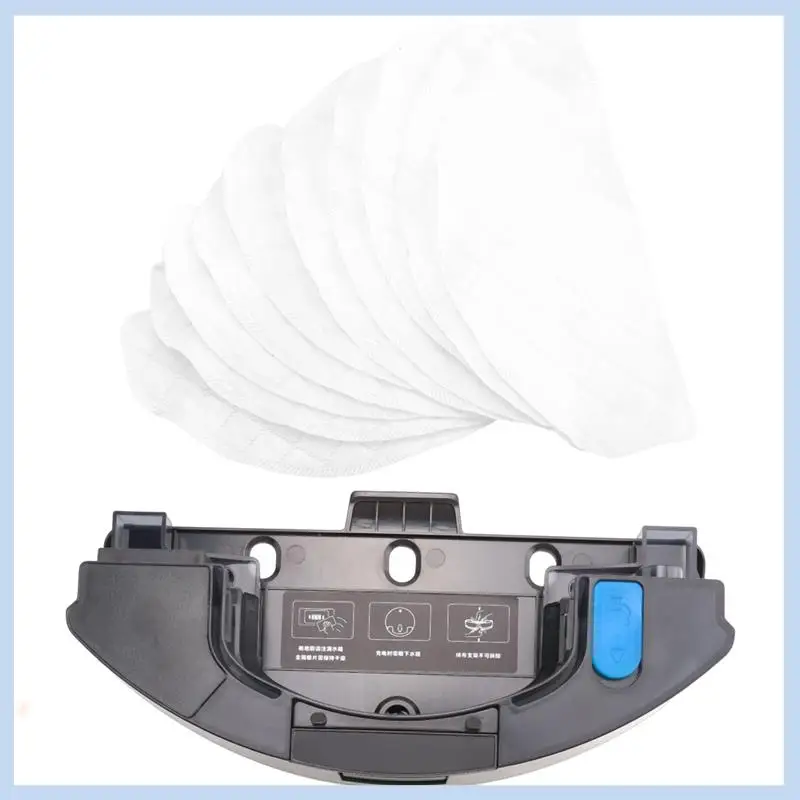 EAS-бак для воды для пылесоса с тканью для швабры для Ecovacs Deebot OZMO T8/T8 +/T9/T8MAX/T8 AIVI OZMO PRO, детали для пылесоса