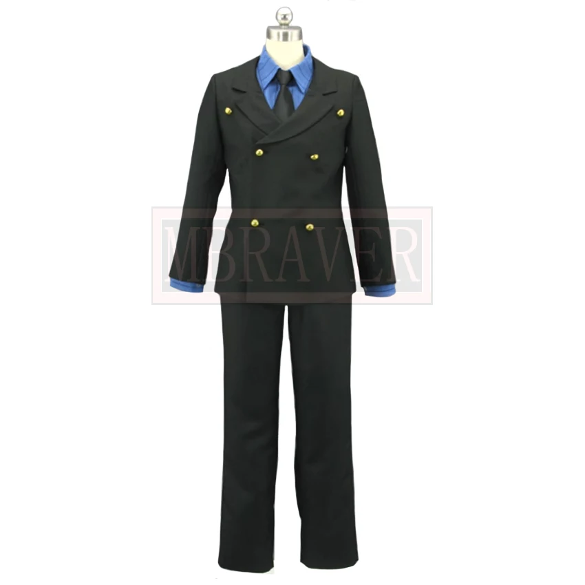 Vinsmoke Sanji Cosplay Costume Halloween Christmas Party Uniform Custom Made Any Size