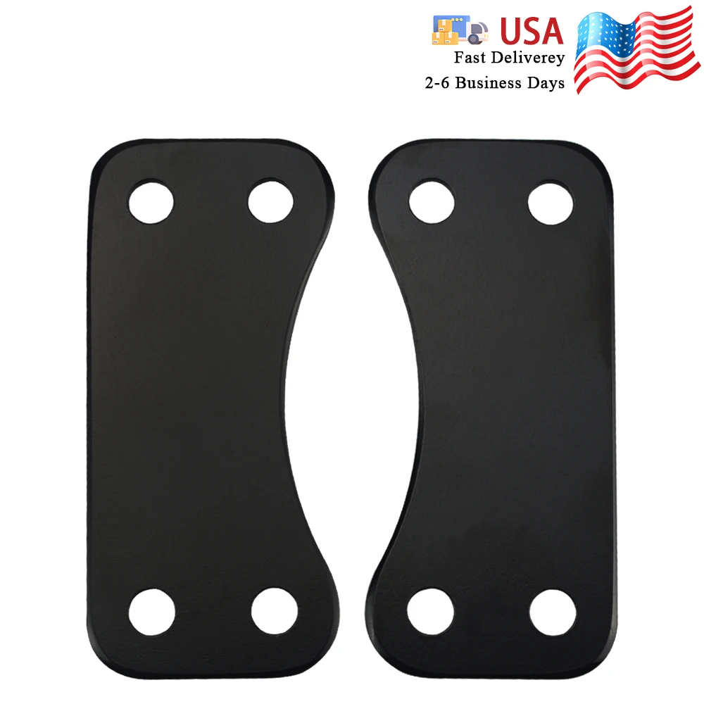 

Motorcycle Front 21" Wheel Fender Riser Lift Brackets Upgrade Black Accessories for Harley 14-24 Touring Road King Electra Glide