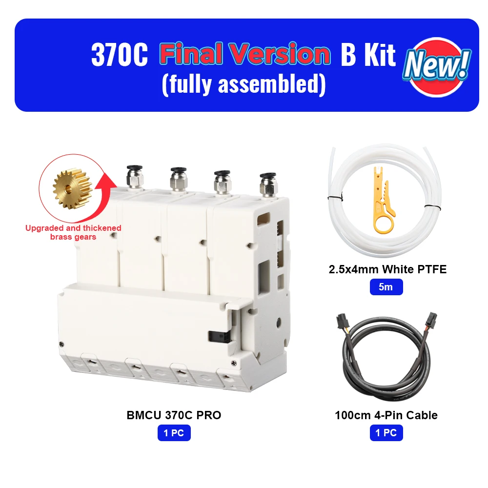 BLV ® BMCU Final 370C DM 完璧版、高トルク、A1、A1 Mini、X1、P1に