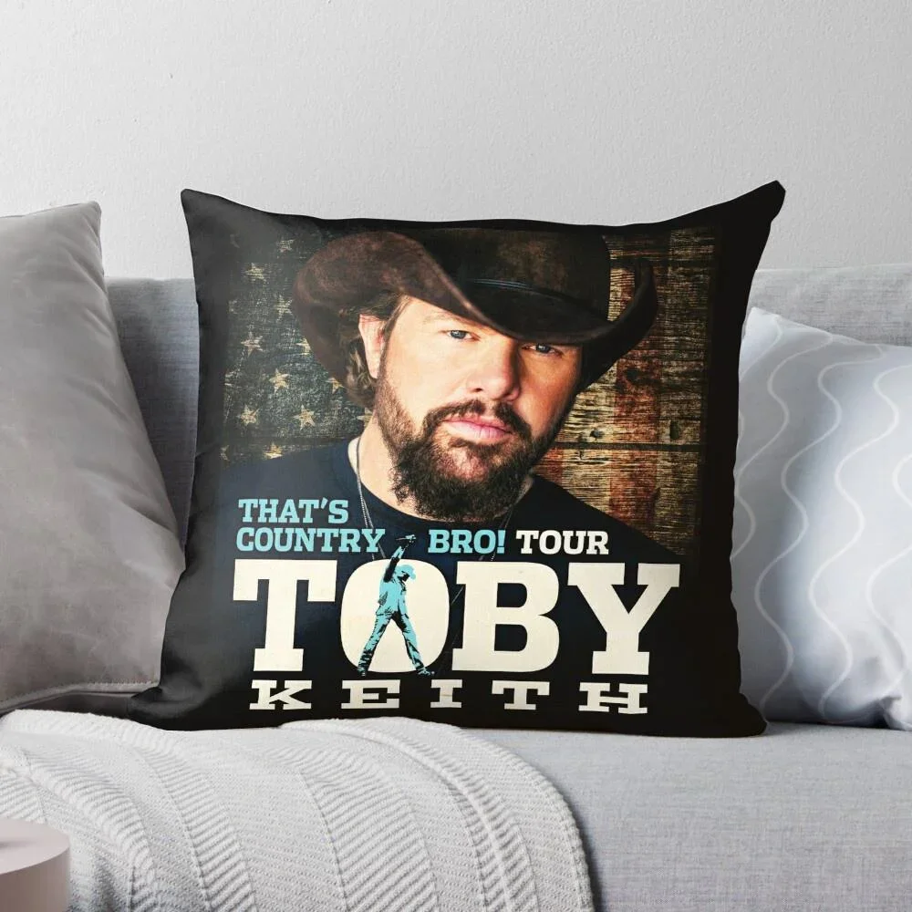 THATS COUNTRY MUSIC TOBY KEITH INTERNATIONAL LEGEND TOUR MUSIC COUNTRY CLASSIC MAN SINGER SOUL Pattern Pillow Case