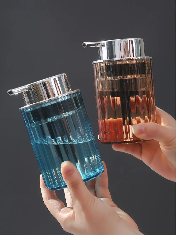 300ml Hands Foaming Soap Dispenser For Bathroom Liquid Soap Mousse Bottle Refillable Kitchen Push-type Dish Soap Container'