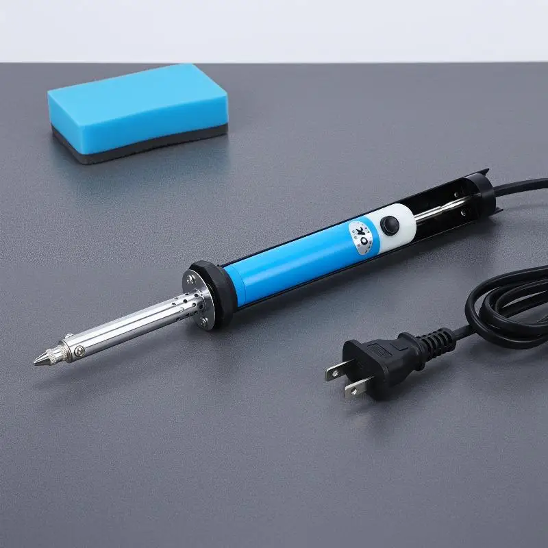 Ergonomic Electric Desoldering Pen AC 220V Anti-Scald PCB Solder Welding Tool US/EU Plug for Lab Electronic Maintenance Work
