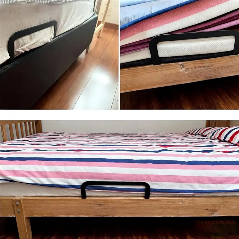 ABKJ-Non-Slip Metal Retainer Bar 6Pcs Mattress Slide Stopper Gripper To Prevent Mattress Sliding On RV/Wooden Bedstead Grip