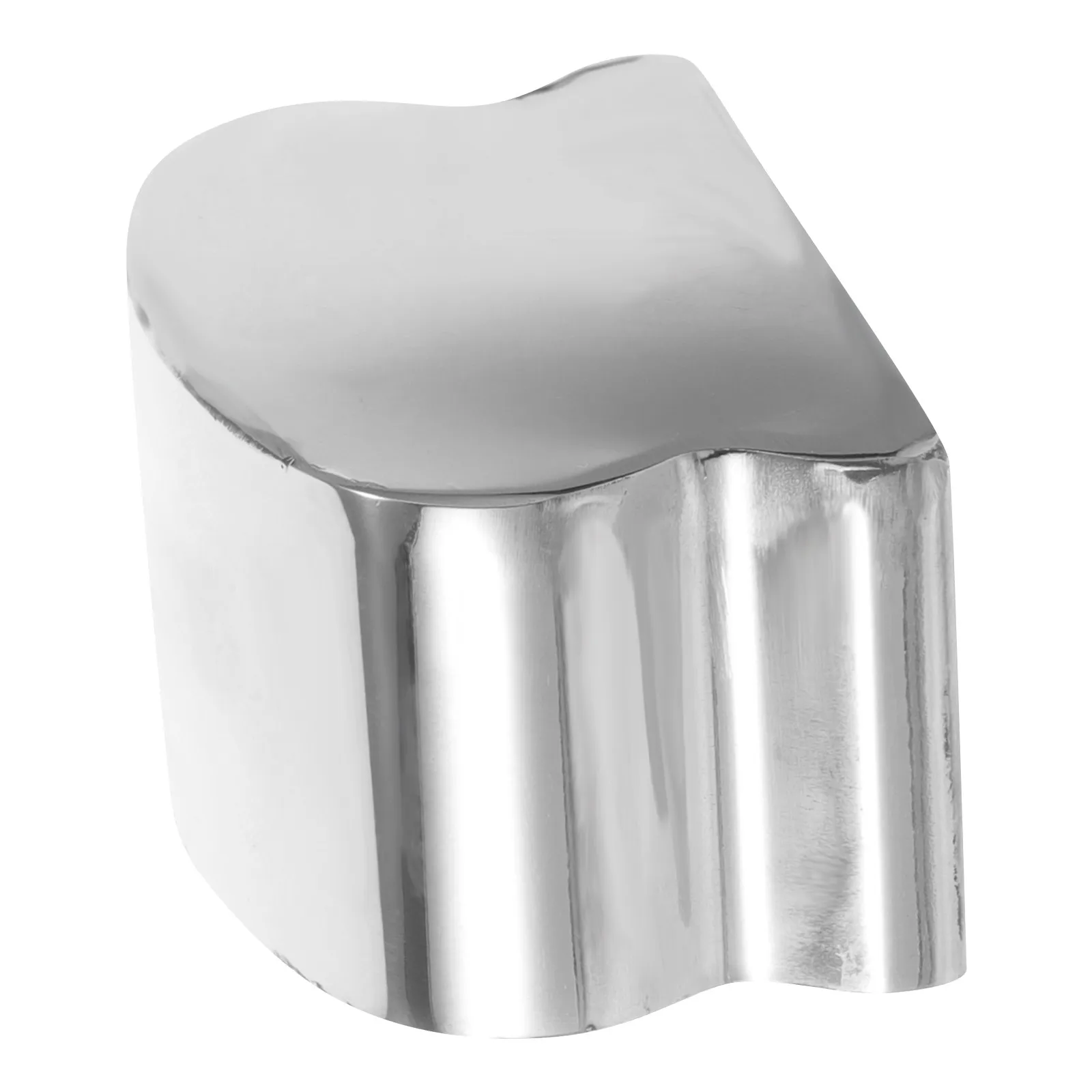 Stainless Steel Handrail End Cap Silver Stair Step Replacement Part Handrail Fitting Tube Protector Accessory Caps for Tube