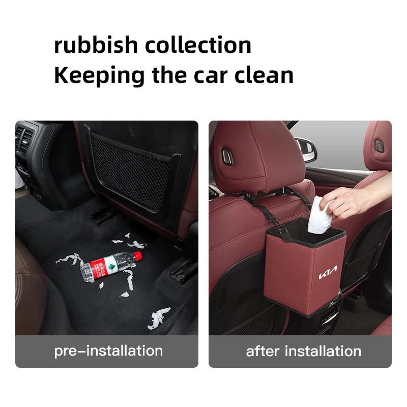 كيا سيارة صندوق تخزين القمامة متعدد الوظائف تنظيم حقيبة لكيا EV6 ستينغر ريو سورينتو بيكانتو Ceed Borrego Syros K4 K5 K8 K9 #2