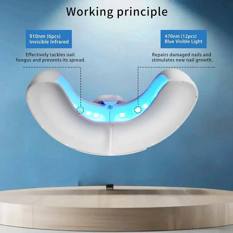 Sensor automático portátil UV LED lâmpada de unhas comprimento de onda duplo contas LED lâmpada de cura para unhas de gel