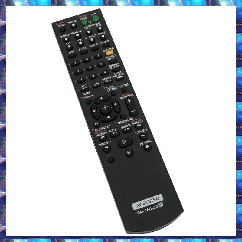

2025 RM-AAU022 Remote Parts For Sony Home Theatre System STR-DG520 STRKM7500 HTDDWG700 HT-SF2300 STR-KS2300 HT-SS2300,RM-AAU022