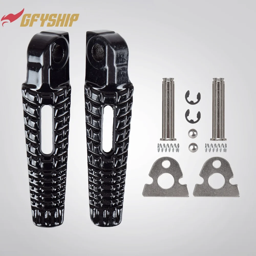 Motorcycle Rear Footrests Foot pegs For Suzuki GSXR 600 GSXR 750 GSXR1000  B-KING GSX-S1000  GSX-S750  SV650 SV650X