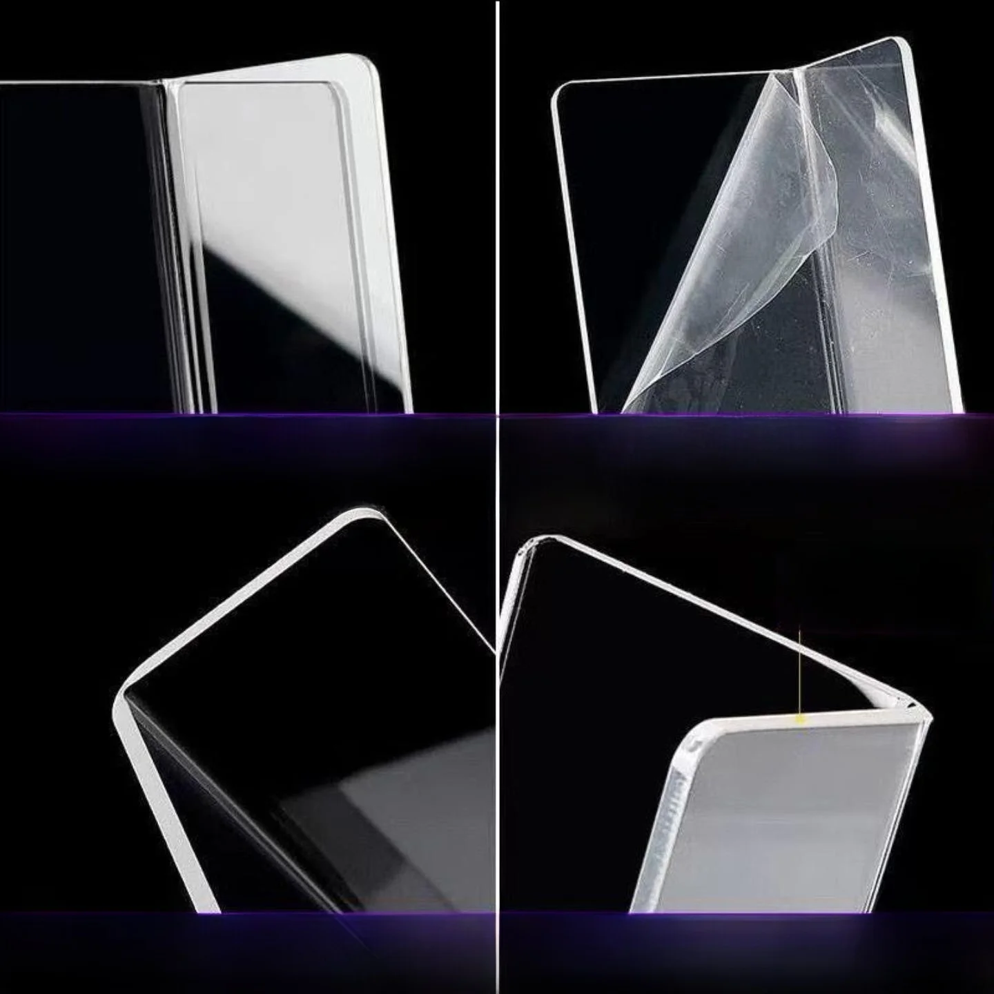 Acrylic Sofa Bottom Barrier PVC  Decorative Board L-Shaped Barrier Strip for Home Organization And Storage