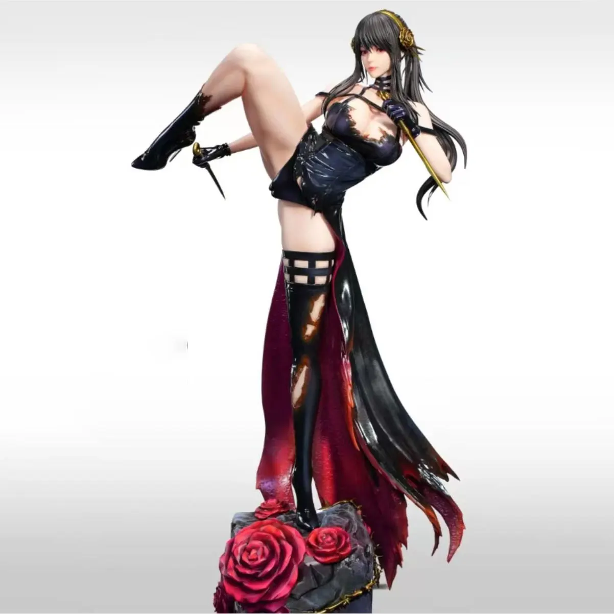 

1/7 Scale Fantasy Female Warrior Figure 27cm PVC Pre-Painted Collectible Model