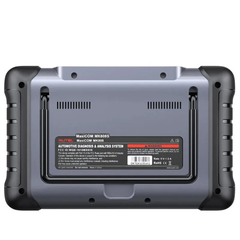 Maxicom MK808S بواسطة Autel ماسح ضوئي لتشخيص أخطاء السيارة بنظام كامل ومحلل المحرك