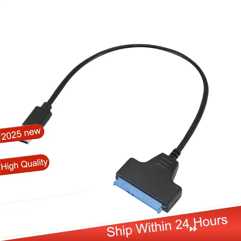 

AC18 (гарантия) 3X USB 3.0 на 2,5-дюймовый кабель-адаптер жесткого диска SATA Конвертер SDD SATA в USB 3.0 — черный