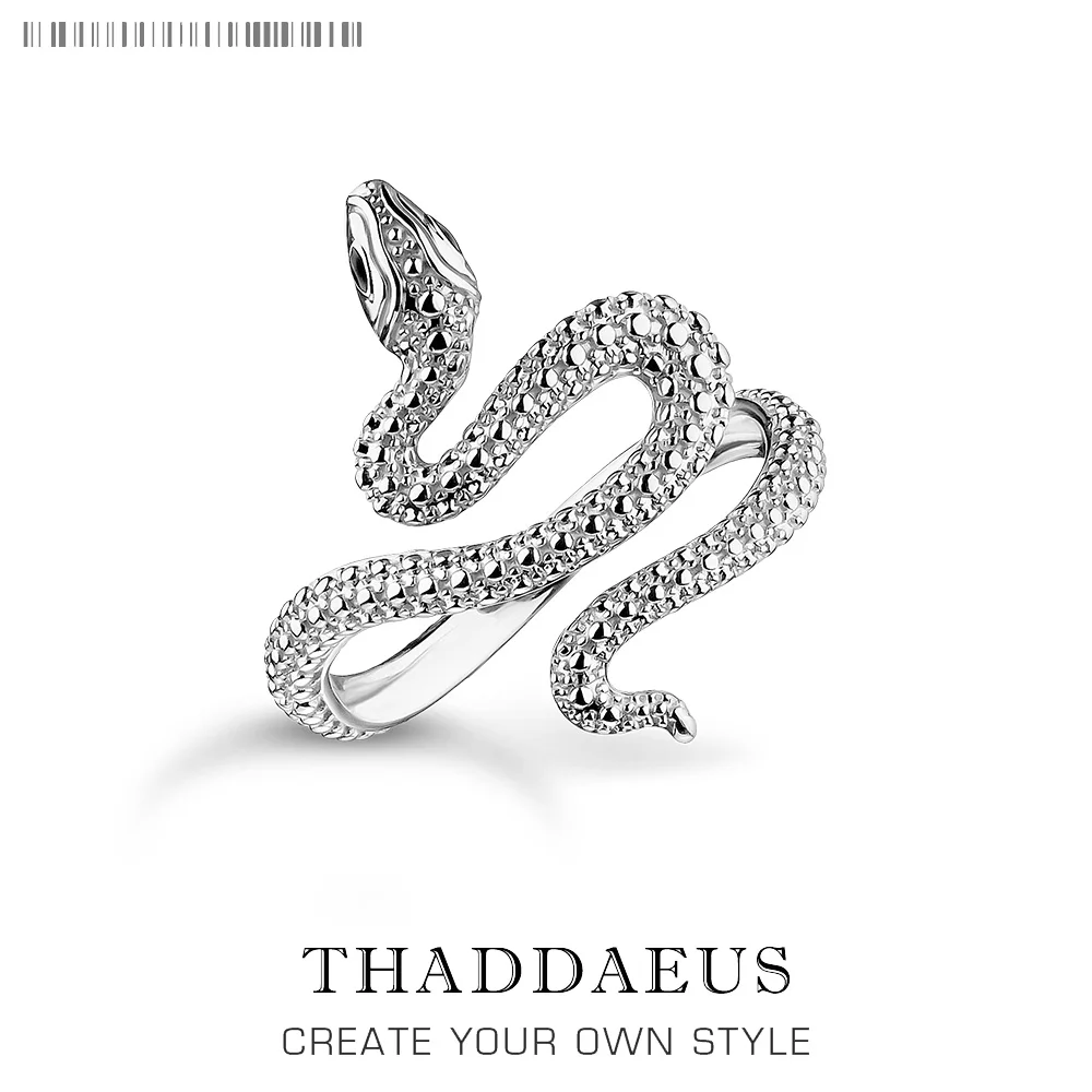 

Snake Ring Tempting Romance Europe Style Love Jewerly For Girls Women Summer Brand New Gift In 925 Sterling Silver