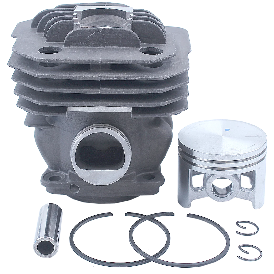 Kit de pistón de cilindro de 48mm para motosierra Oleo-Mac 956, Efco 156, Emak 395023, OEM, 50012095 w, Pin de anillo, Circlips
