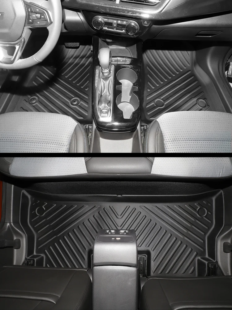 Smabee für Chevy/Chevrolet Trax 2024 2025 2026 Auto-Fußmatten Kofferraumauskleidung Rückenlehnenmatte TPE 3D Linkslenker – Detail 1