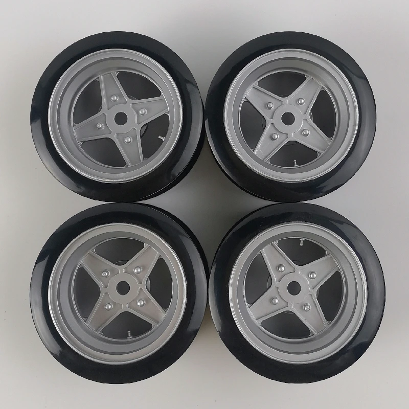 4pcs 6/9mm Offset RC Car 1/10 Scale Plastic Wheels Rims Drift On road Touring Model Hobby