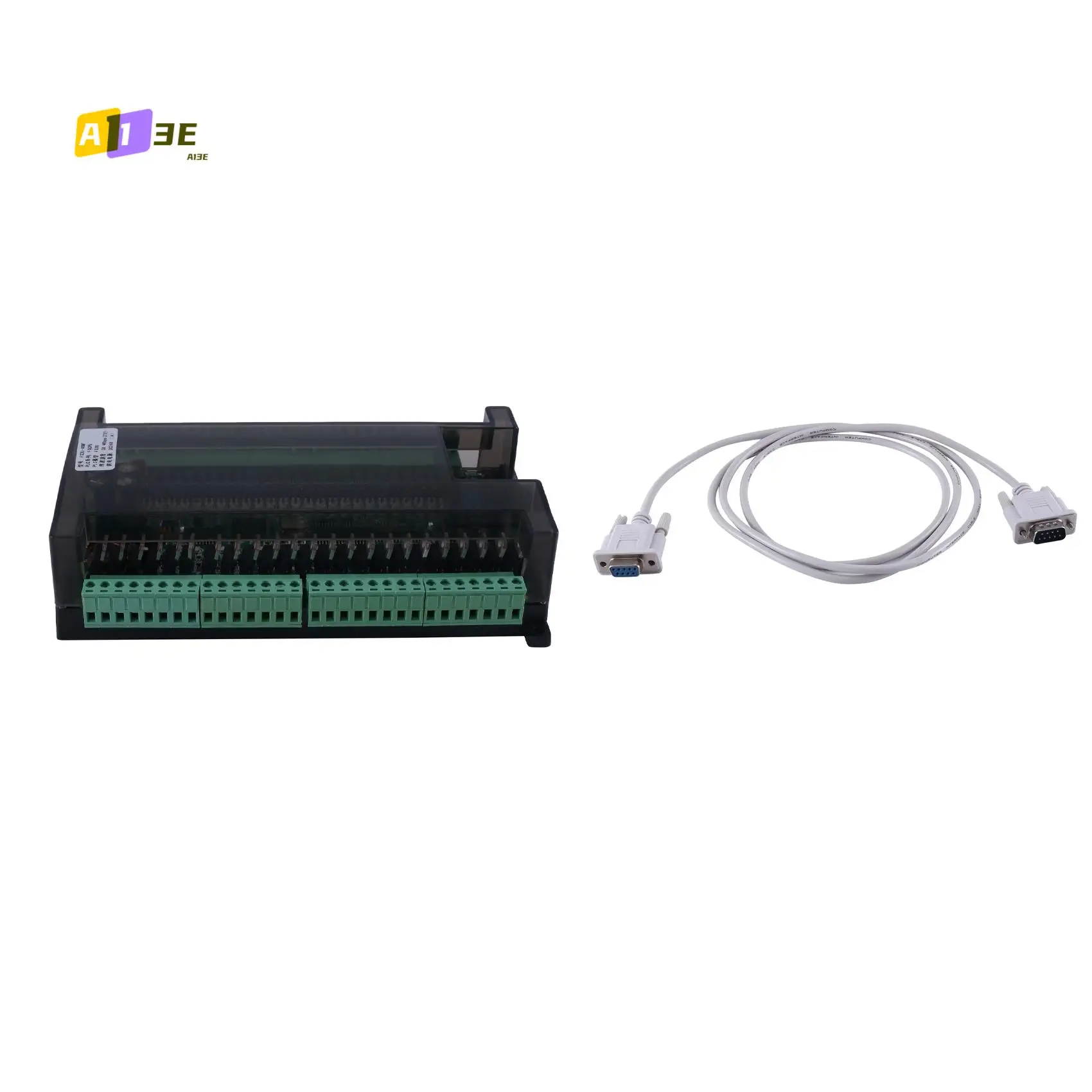 

A13E-LE3U FX3U 48MT RS485 RTC (Real Time Clock) 24 Input 24 Transistor Output 6 Analog Input 2 Analog Output Plc Controller Kit