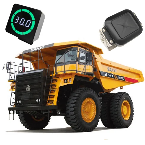 AI PWAS Proximity Warning Alert System Collision Avoidance System Worksite Safety Truck Forklift Radar and Camera Solution