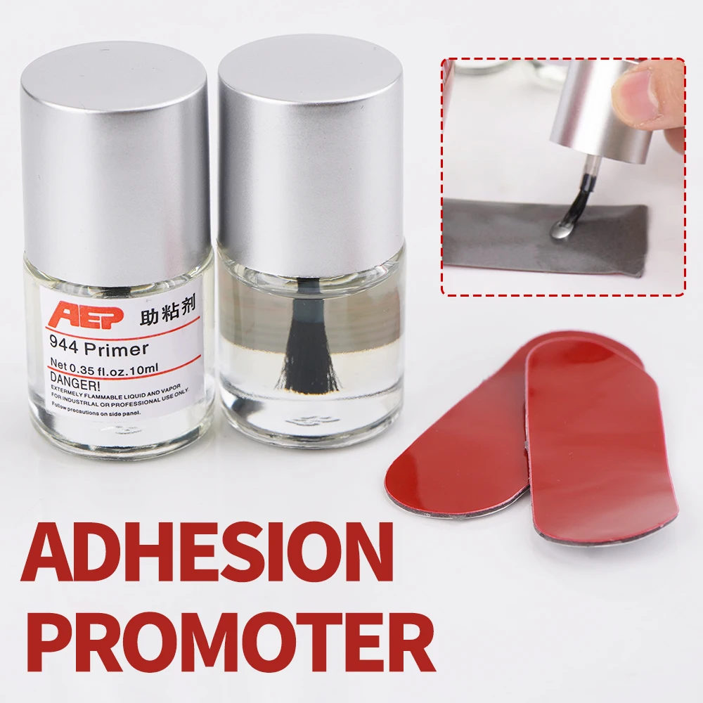 Strong 944 Primer Adhesive Adhesion Promoter Super Bonder 10ml Glue Strong Acrylic Foam Double Sided Tape For Car Accessories