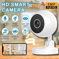 1080P 3MP Smart Mini WiFi IP Camera Indoor Wireless Security Home CCTV Baby Pet Surveillance HD Camera 2MP With Auto Tracking