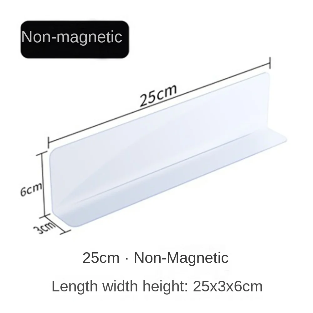 2024 Pvc PVC Partition Split Type Shelves Durable Home Storage Product Baffle Practical Partition Plate Convenience Store