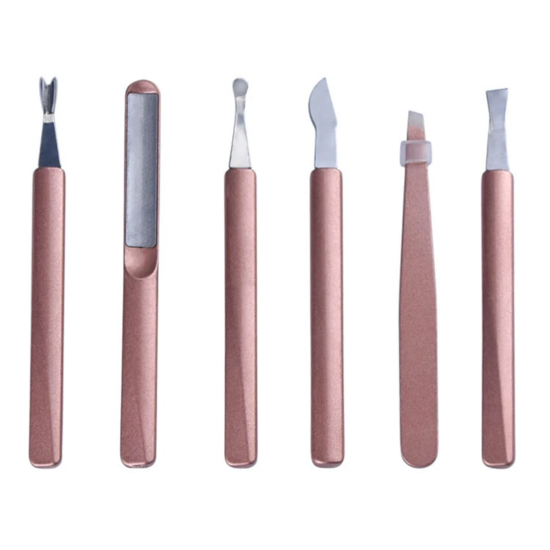 Fashion Manicure Pedicure Set with Case Nails Clipper Kit Stainless Steel Travel Home Nail Care Tools 11pcs