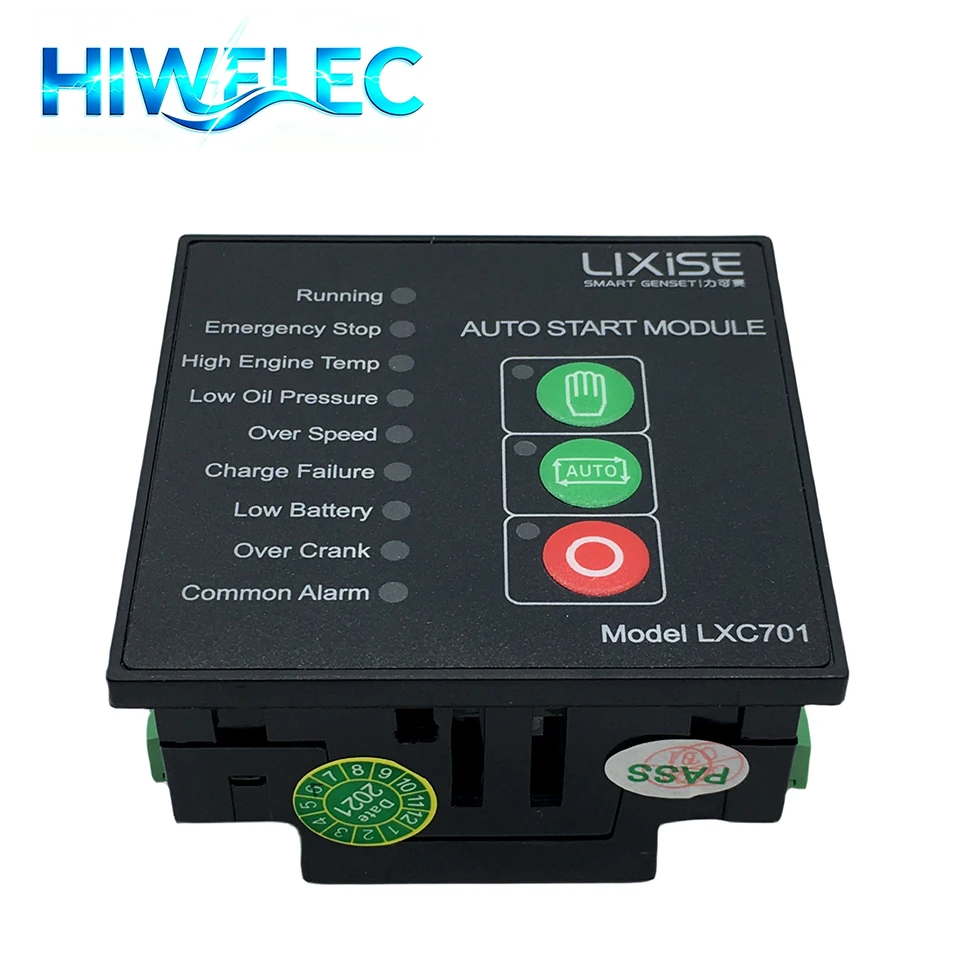 LXC701 Auto Start Control Unit LIXISE Replace DSE701 Original High Quality Diesel Generator Controller Genset Spare Parts