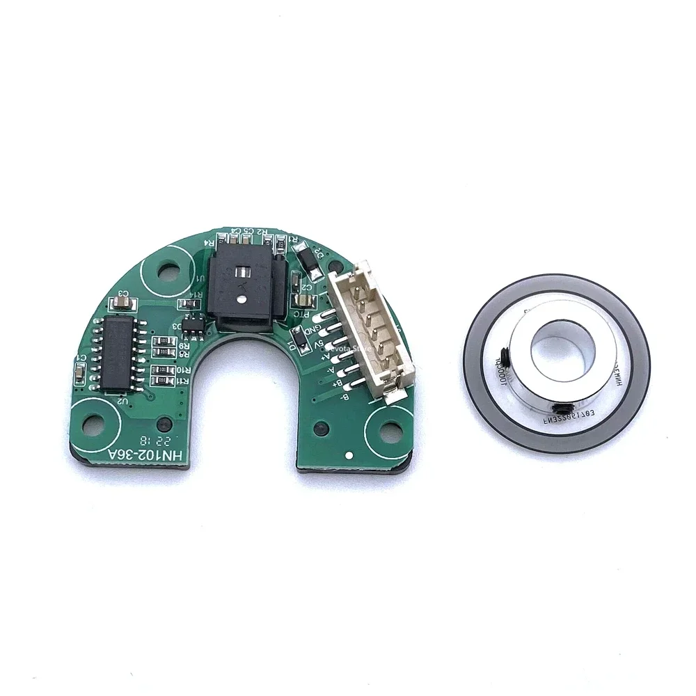 1000PPR AB 2-Phase For 57MM 9731 Industrial Stepper Motor Code Disk HN102-36A 8MM Hole 360PPR 1000 LPR DIY Nema 23