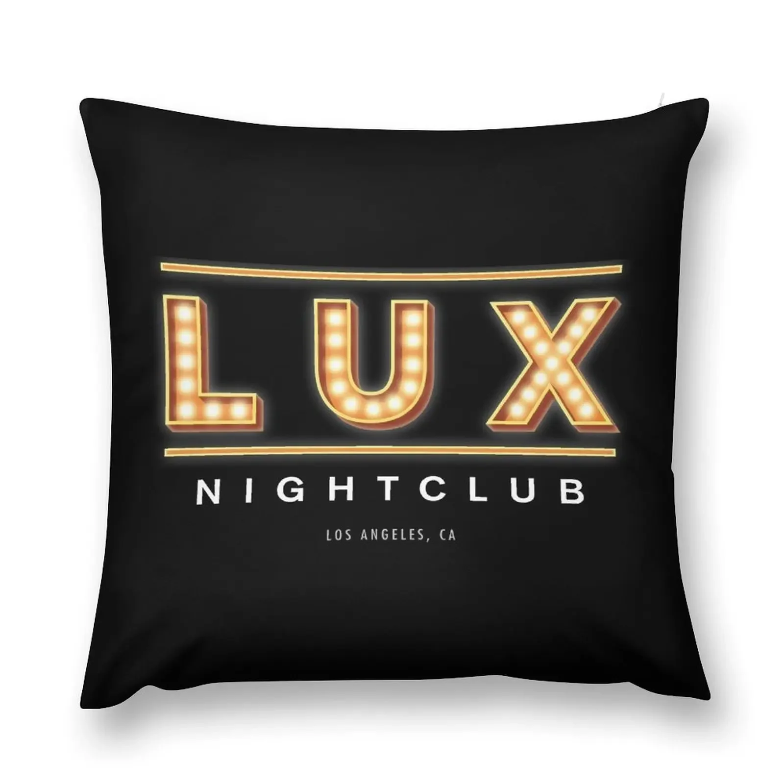 LUX Nightclub Throw Pillow Pillowcases Cushion Covers Sofa Pillowcase pillow