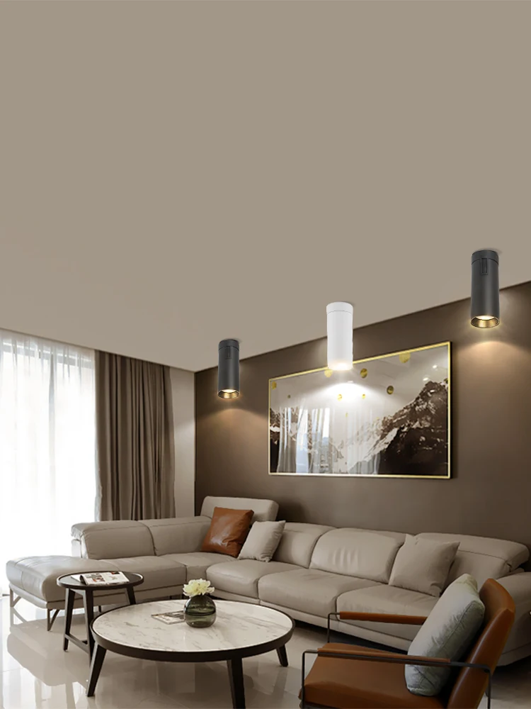Faltbares LED-Downlight, 7 W/10 W/15 W, Strahler, LED-Deckenleuchte, oberflächenmontierte Downlights für Zuhause, 3 Farben, Licht, Spot-LED, 220 V – Detail 10