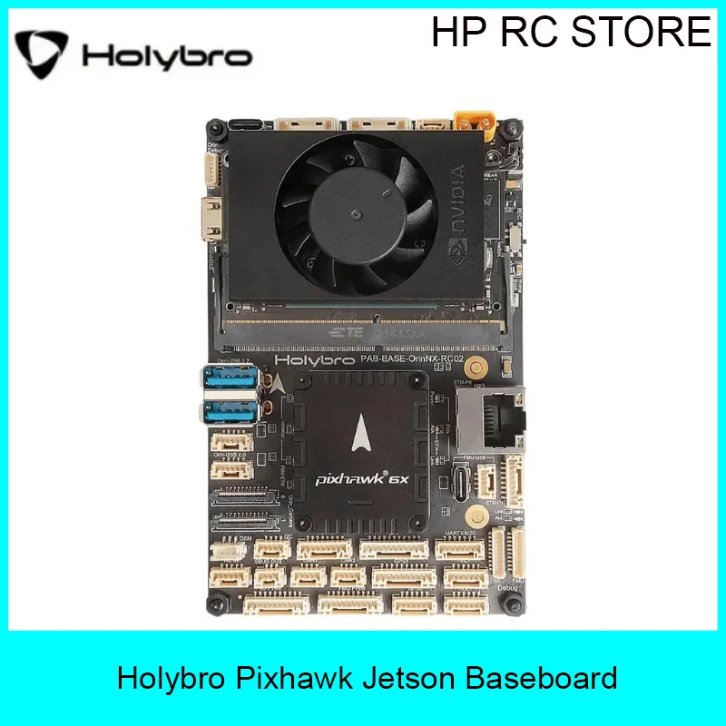 

Holybro PixhawkJetson Baseboard Integrates Pixhawk Flight Controller with Nvidia Jetson in Single Board for AIUAV Robotics China