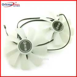2pcs/lot CFM10012H12SPA 12V 100mm VGA Fan For GALAX RTX2070 RTX2080 RTX2080SUPER EX White V2 Graphics Card Cooling Fan