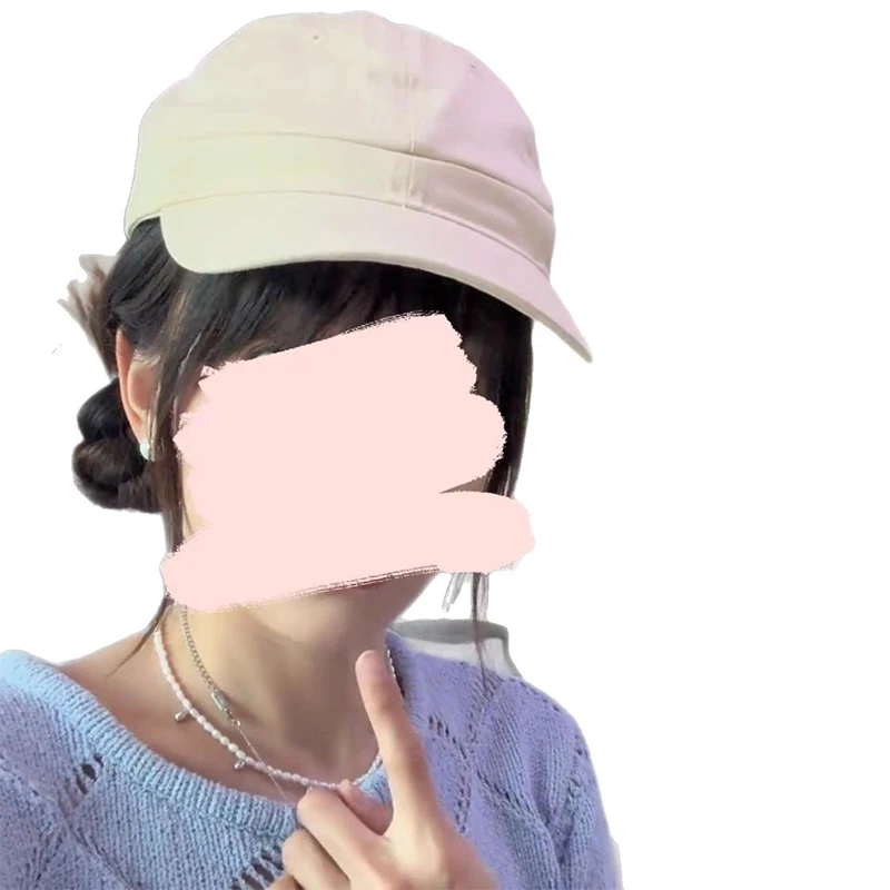 Winsome فرحان كبير الدماغ قبعة ذكي قابل للفتح للجنسين في الهواء الطلق غطاء للشمس غسلها لينة أعلى قابل للتعديل قبعة بيسبول بال هدية