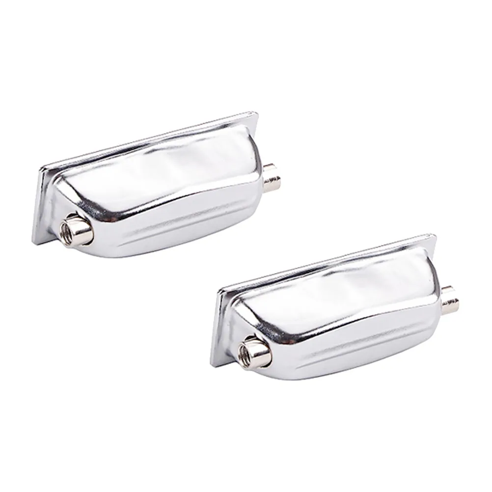 

2 Pcs Snake Drum Set Snare Lugs and Tension Rods Claw Metal Connector Parts Accessories