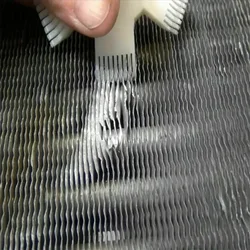 Peine de reparación de aleta de radiador, aire acondicionado, condensador de refrigeración para coche, cepillo de limpieza de CA, evaporador, herramientas de reparación de enfriador, flippler